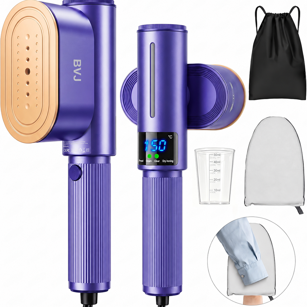 π₯ π³π¨πΊπ» π«π¨π πΊπ¨π³π¬-ππ% πΆππ π₯ 1200W 2-in-1 Handheld Garment Steamer & Iron β Fast Heat-Up, Portable Travel Steamer