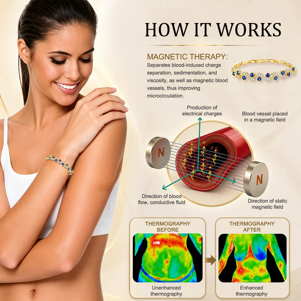 Germanium Lymphvity Detox Bracelet — Limited-Time Discount 🔥 Last Day