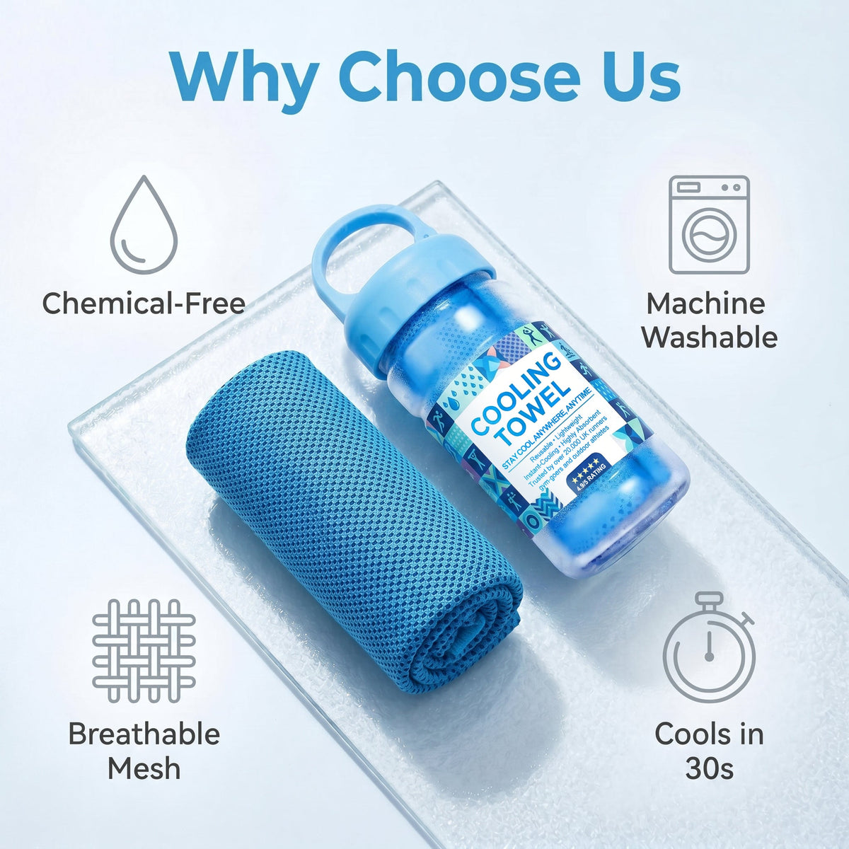 ❄️Absorbent Quick-Drying Gym Cooling Towels ❄️