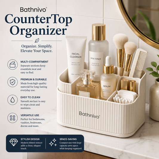 Bathnivo® CounterTop Organizer