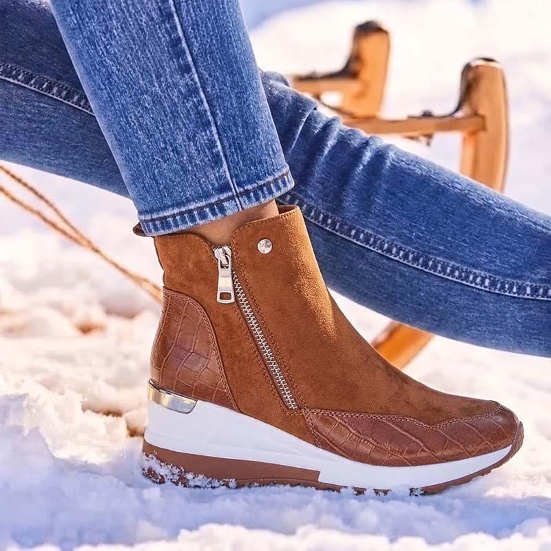 🔥 LETZTER TAG: 80 % RABATT | Orthopädische warme Winterstiefel aus Wolle