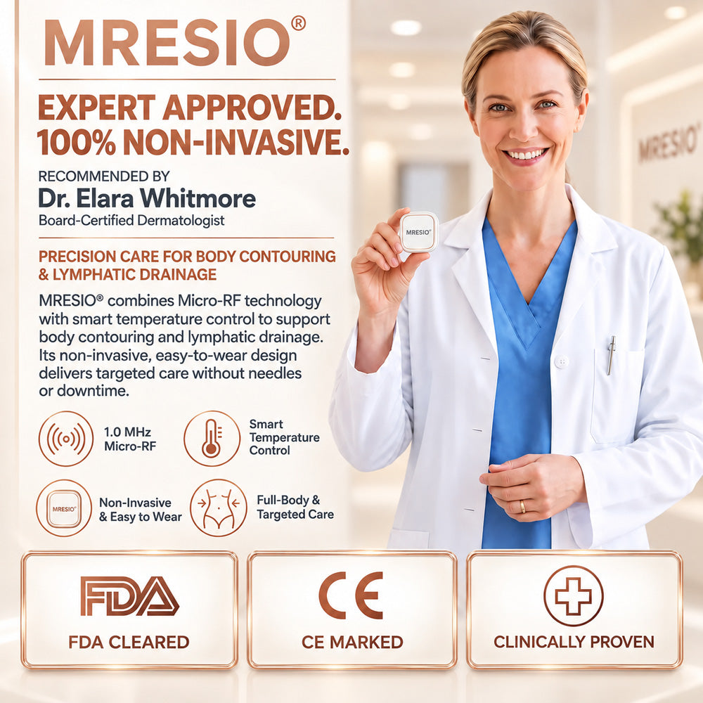 Mresio® ✨ Micro-RF Körperkonturierung & Lymphdrainage Gerät