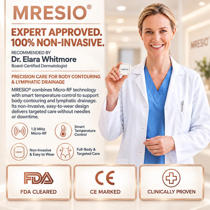 Mresio® ✨ Micro-RF Körperkonturierung & Lymphdrainage Gerät