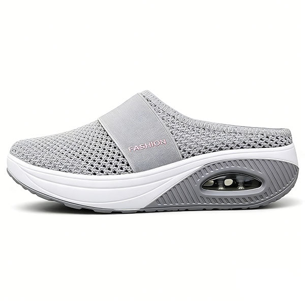 💖 LETZTER TAG SALE – 80 % RABATT✨ 💖BQODQO® Luftpolster Slip-on Walking Schuhe mit Fußgewölbeunterstützung, für Damen