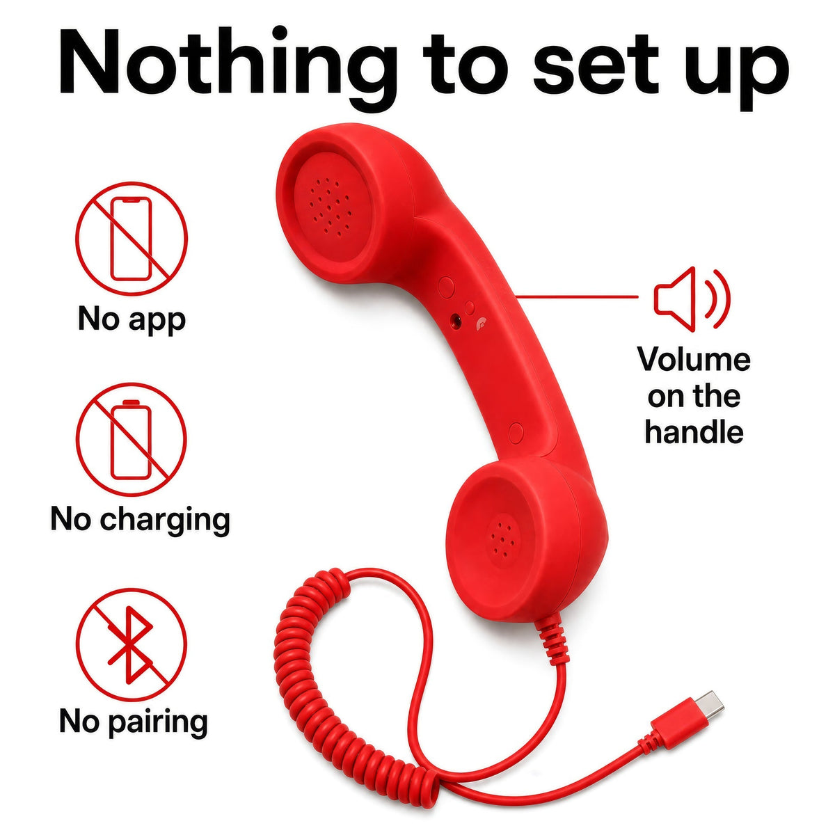 BVJ™ Retro Handset