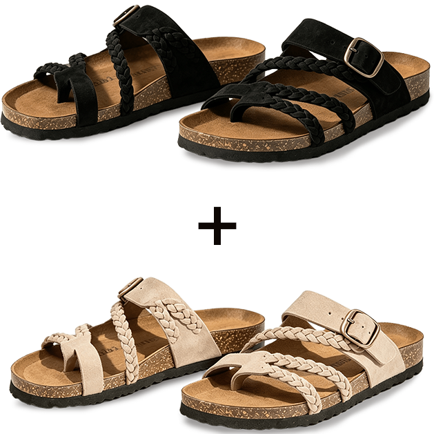 ⚡𝐋𝐀𝐒𝐓 𝐃𝐀𝐘: 𝟖𝟎% 𝐎𝐅𝐅: Orthopaedic Strappy Sandals