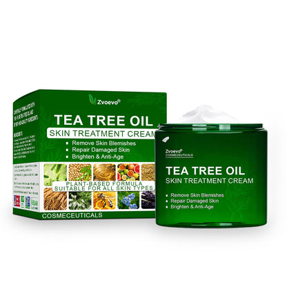 ✅ Celsiora® Tea Tree Oil Skincare Cream: Clears blemishes, repairs damaged skin, brightens complexion, and provides anti-aging care ❤️‍🔥