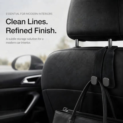🚗✨Today Only: 80% OFF 💰 | Luxury Double Car Headrest Hooks – More Storage & Style!