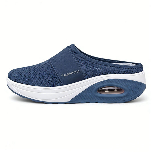 💖 LETZTER TAG SALE – 80 % RABATT✨ 💖BQODQO® Luftpolster Slip-on Walking Schuhe mit Fußgewölbeunterstützung, für Damen