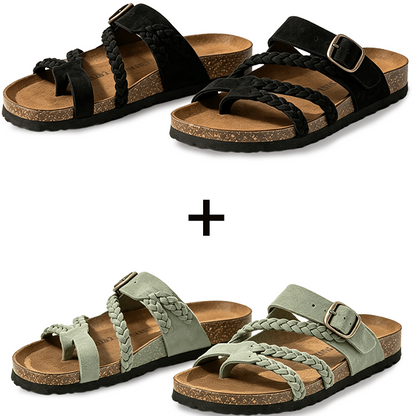 ⚡𝐋𝐀𝐒𝐓 𝐃𝐀𝐘: 𝟖𝟎% 𝐎𝐅𝐅: Orthopaedic Strappy Sandals