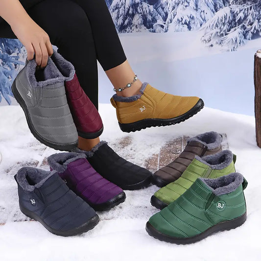 🔥Last Day 50% OFF - Women's Comfortable Waterproof Anti-slip Warm Snow Boots