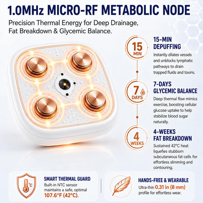 Mresio® ✨ Micro-RF Körperkonturierung & Lymphdrainage Gerät