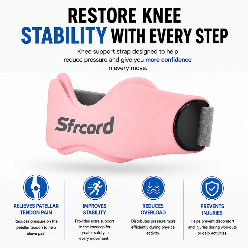 ⏳Limited-time 58% off⏰Breathable Shock-Absorbing Patella Brace💥🦵
