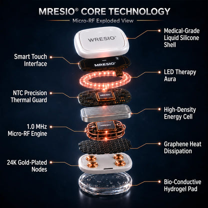 Mresio® ✨ Micro-RF Körperkonturierung & Lymphdrainage Gerät
