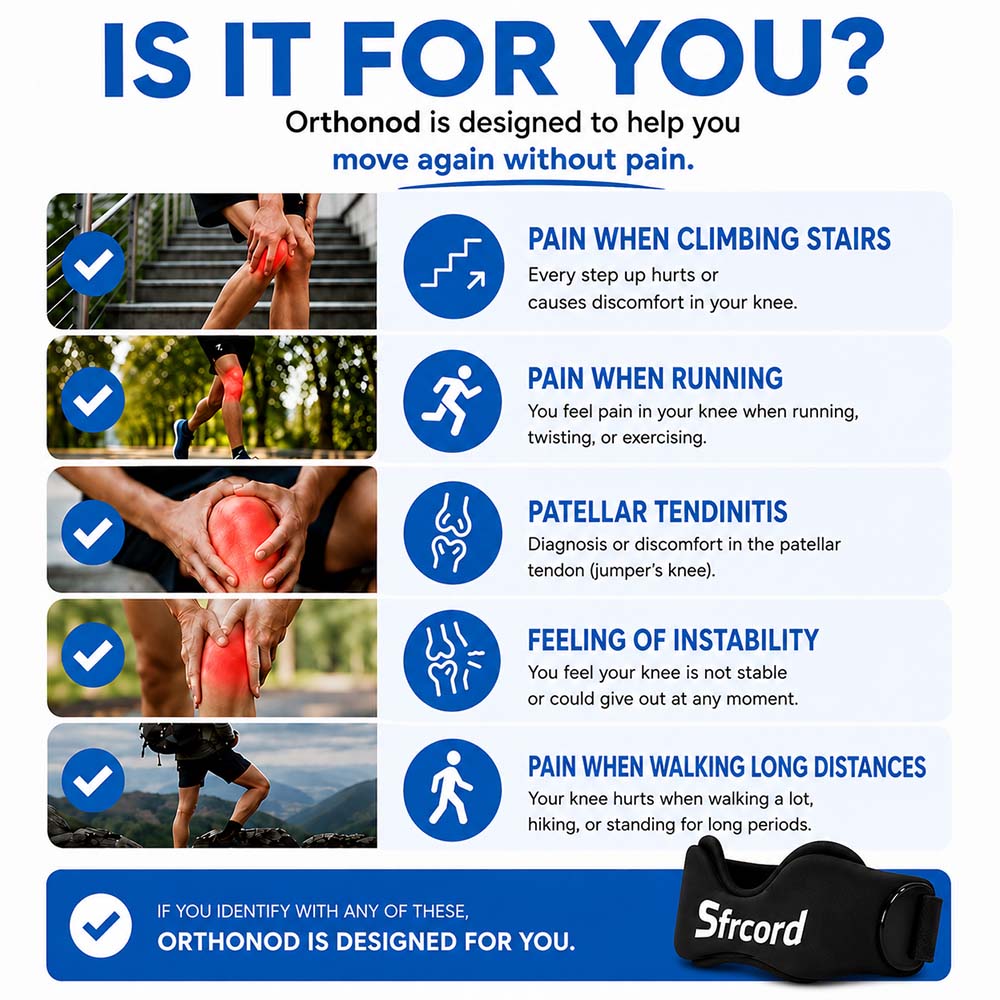 ⏳Limited-time 58% off⏰Breathable Shock-Absorbing Patella Brace💥🦵