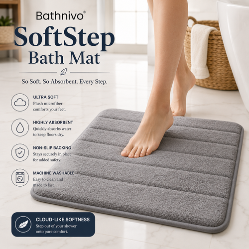 Bathnivo® SoftStep Bath Mat
