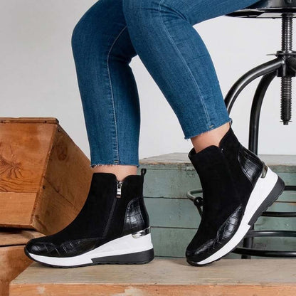🔥 LETZTER TAG: 80 % RABATT | Orthopädische warme Winterstiefel aus Wolle