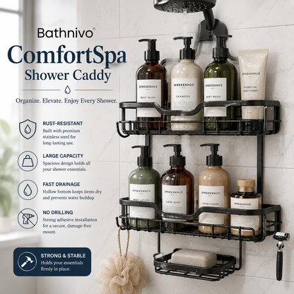 Bathnivo® ComfortSpa Shower Caddy