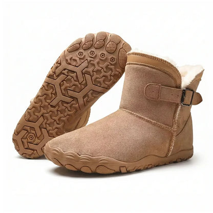 🔥𝑳𝑨𝑺𝑻 𝑫𝑨𝒀 𝑺𝑨𝑳𝑬-𝟖𝟎% 𝑶𝑭𝑭🔥Women's Winter Low Barrel Orthotic Bow Support Wool Warm Boots