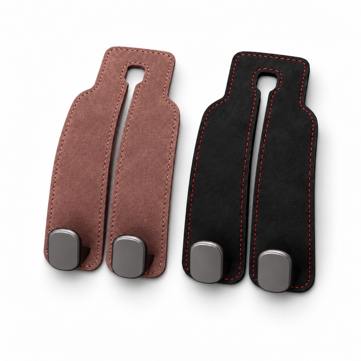🚗✨Today Only: 80% OFF 💰 | Luxury Double Car Headrest Hooks – More Storage & Style!