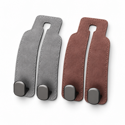 🚗✨Today Only: 80% OFF 💰 | Luxury Double Car Headrest Hooks – More Storage & Style!