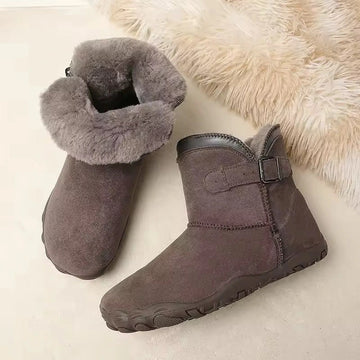 🔥𝑳𝑨𝑺𝑻 𝑫𝑨𝒀 𝑺𝑨𝑳𝑬-𝟖𝟎% 𝑶𝑭𝑭🔥Women's Winter Low Barrel Orthotic Bow Support Wool Warm Boots