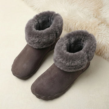 🔥𝑳𝑨𝑺𝑻 𝑫𝑨𝒀 𝑺𝑨𝑳𝑬-𝟖𝟎% 𝑶𝑭𝑭🔥Women's Winter Low Barrel Orthotic Bow Support Wool Warm Boots