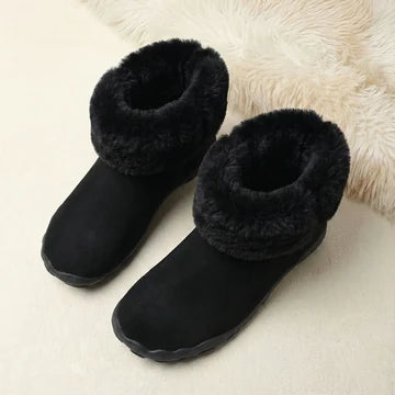 🔥𝑳𝑨𝑺𝑻 𝑫𝑨𝒀 𝑺𝑨𝑳𝑬-𝟖𝟎% 𝑶𝑭𝑭🔥Women's Winter Low Barrel Orthotic Bow Support Wool Warm Boots