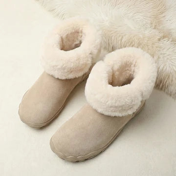 🔥𝑳𝑨𝑺𝑻 𝑫𝑨𝒀 𝑺𝑨𝑳𝑬-𝟖𝟎% 𝑶𝑭𝑭🔥Women's Winter Low Barrel Orthotic Bow Support Wool Warm Boots