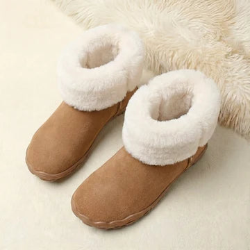 🔥𝑳𝑨𝑺𝑻 𝑫𝑨𝒀 𝑺𝑨𝑳𝑬-𝟖𝟎% 𝑶𝑭𝑭🔥Women's Winter Low Barrel Orthotic Bow Support Wool Warm Boots