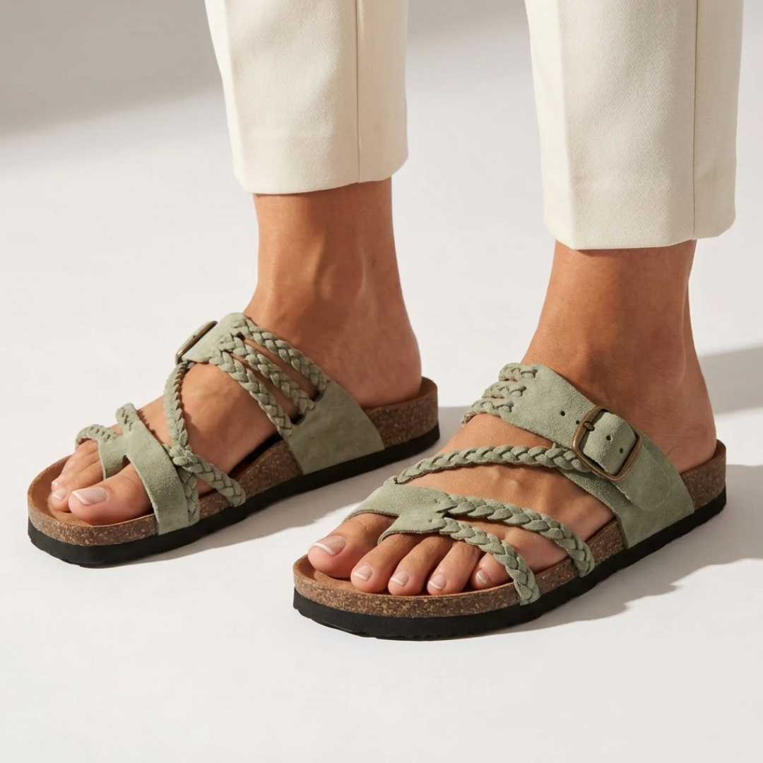 ⚡𝐋𝐀𝐒𝐓 𝐃𝐀𝐘: 𝟖𝟎% 𝐎𝐅𝐅: Orthopaedic Strappy Sandals