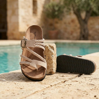 ⚡𝐋𝐀𝐒𝐓 𝐃𝐀𝐘: 𝟖𝟎% 𝐎𝐅𝐅: Orthopaedic Strappy Sandals