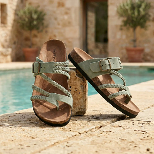 ⚡𝐋𝐀𝐒𝐓 𝐃𝐀𝐘: 𝟖𝟎% 𝐎𝐅𝐅: Orthopaedic Strappy Sandals