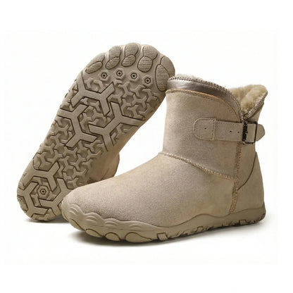 🔥𝑳𝑨𝑺𝑻 𝑫𝑨𝒀 𝑺𝑨𝑳𝑬-𝟖𝟎% 𝑶𝑭𝑭🔥Women's Winter Low Barrel Orthotic Bow Support Wool Warm Boots
