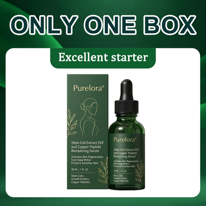 ⚡️Change from the inside out | Purelora® Stem Cell–Derived EGF & Copper Peptide Activating Serum  (Deeply activates skin renewal from within for firmer, smoother-looking skin)