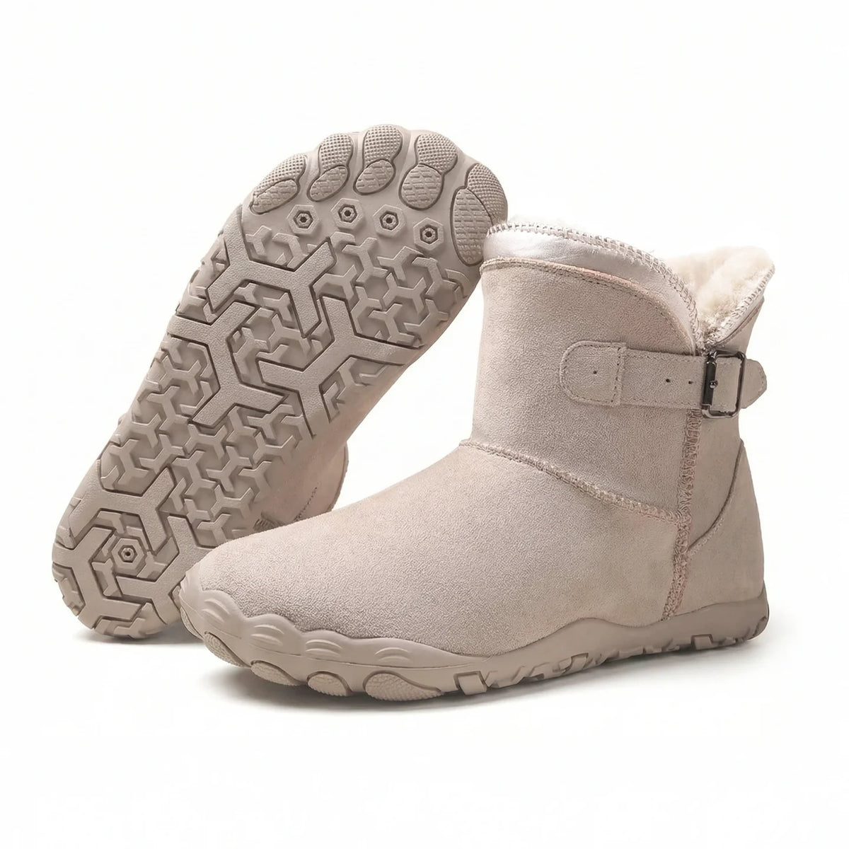 🔥𝑳𝑨𝑺𝑻 𝑫𝑨𝒀 𝑺𝑨𝑳𝑬-𝟖𝟎% 𝑶𝑭𝑭🔥Women's Winter Low Barrel Orthotic Bow Support Wool Warm Boots