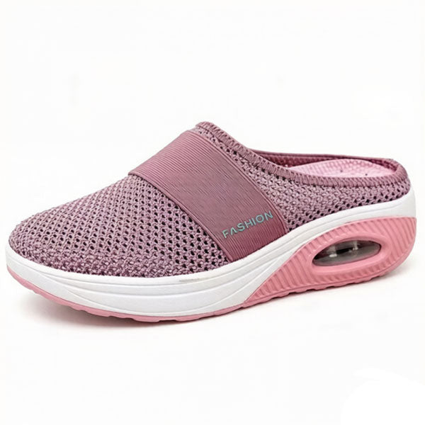 💖 LETZTER TAG SALE – 80 % RABATT✨ 💖BQODQO® Luftpolster Slip-on Walking Schuhe mit Fußgewölbeunterstützung, für Damen