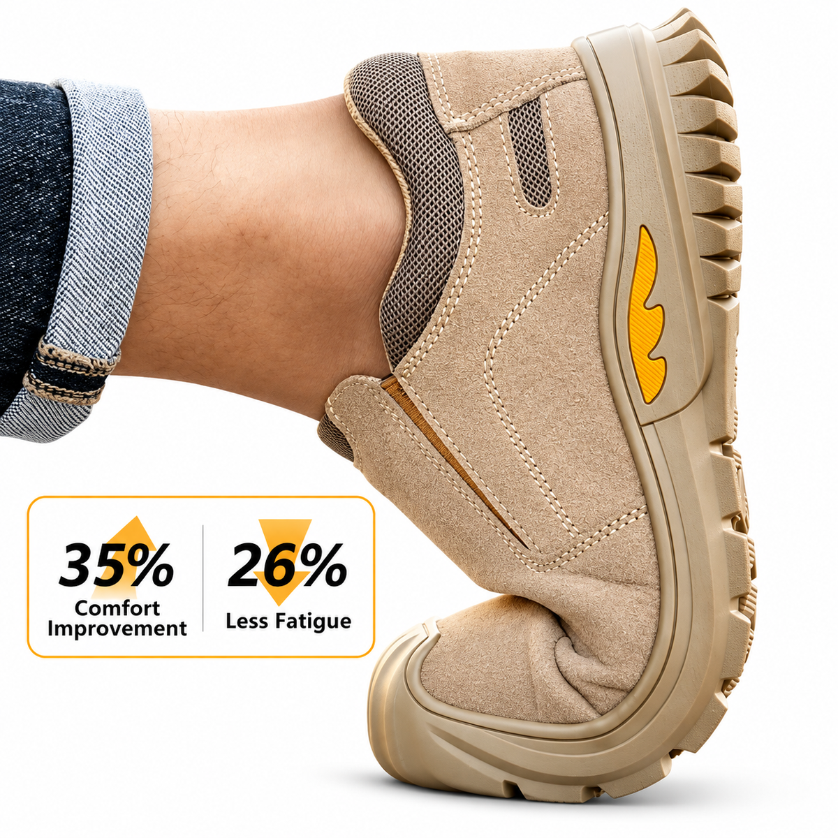 🔥LAST DAY: 80% OFF🔥 Non-Slip Walking Shoes with Arch Support – Orthopaedic Comfort