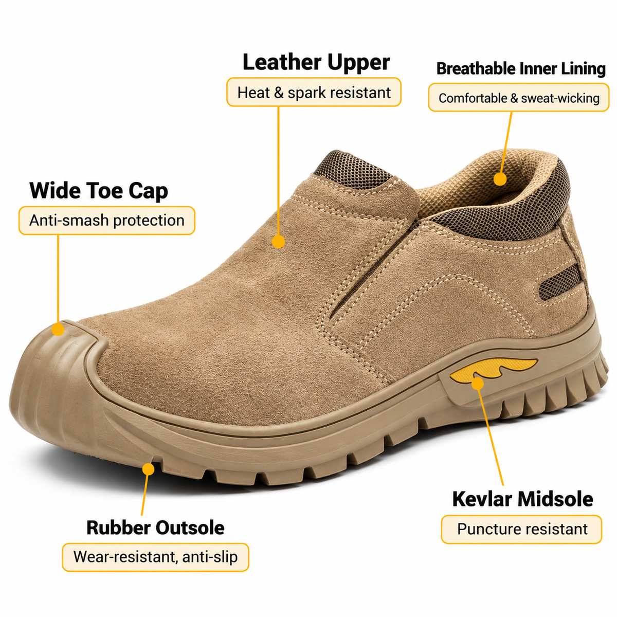 🔥LAST DAY: 80% OFF🔥 Non-Slip Walking Shoes with Arch Support – Orthopaedic Comfort