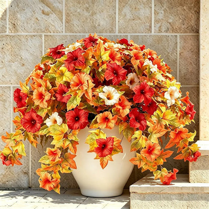 Last Day 49% OFF🔥 Fade-Proof, UV-Resistant Artificial Petunias – Vibrant, Colorfast Outdoor Flowers for Patio & Garden